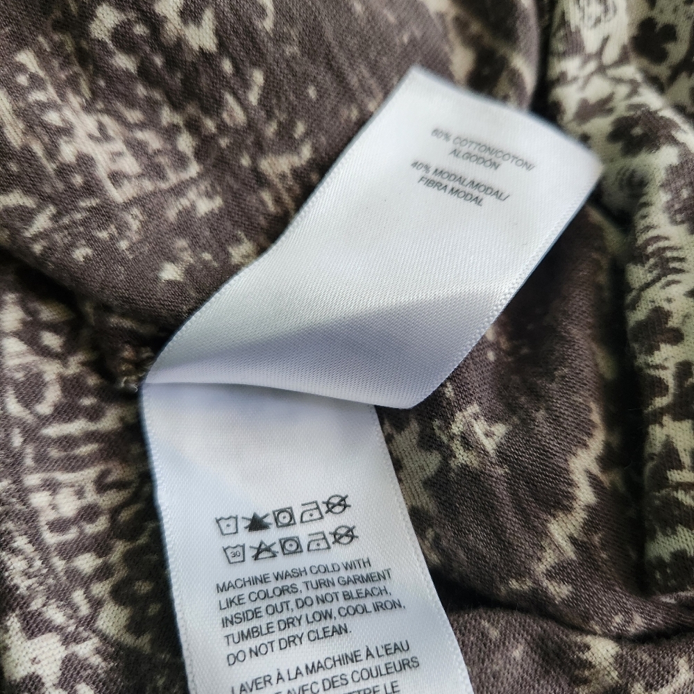 NWT Lucky Brand 3/4 Sleeve Lightweight Blouse, Size L - Picture 6 of 8